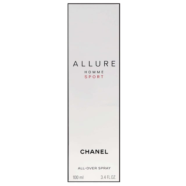Discover the essence of modern masculinity with Chanel Allure Homme Sport All Over Spray. This invigorating 100 ml fragrance features a refreshing blend of citrus and aromatic notes, including lively aldehydes, sea notes, mandarin, and orange for a vibrant opening. The heart reveals a sophisticated mix of cedar, neroli, and pepper, while the base envelops you in a warm embrace of tonka bean, vanilla, amber, vetiver, musk, and elemi. Perfect for the dynamic man who seeks both elegance and energy.