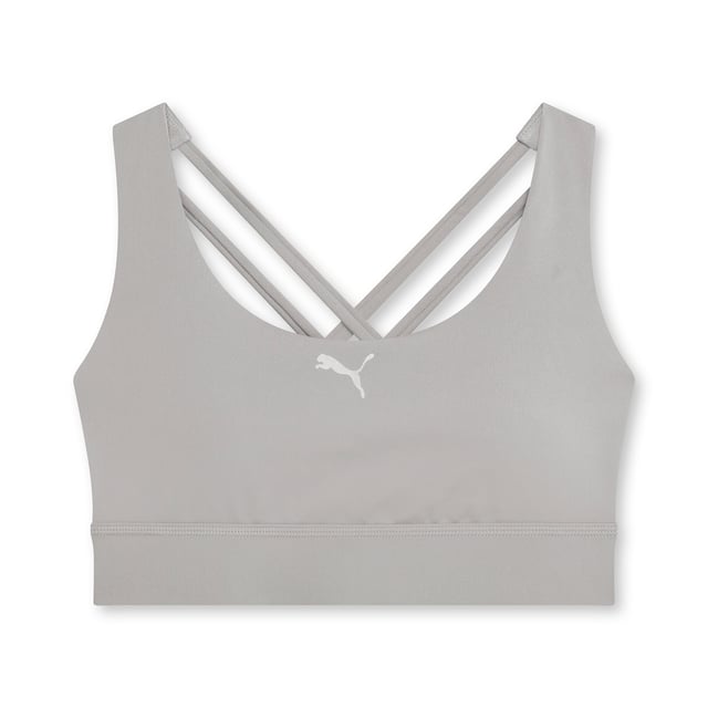 PRODUCT STORY:  Dial up your workouts with the Training Mid Impact Bra. The perfect blend of comfort, function and design. FEATURES AND BENEFITS: dryCELL: Performance technology designed to wick moisture from the body and keep you free of sweat during exercise. DETAILS: Medium Impact Support built for Versatile Performance with double strap and removable pads for ultimate comfort; Internal breathable lining for enhanced versatility.