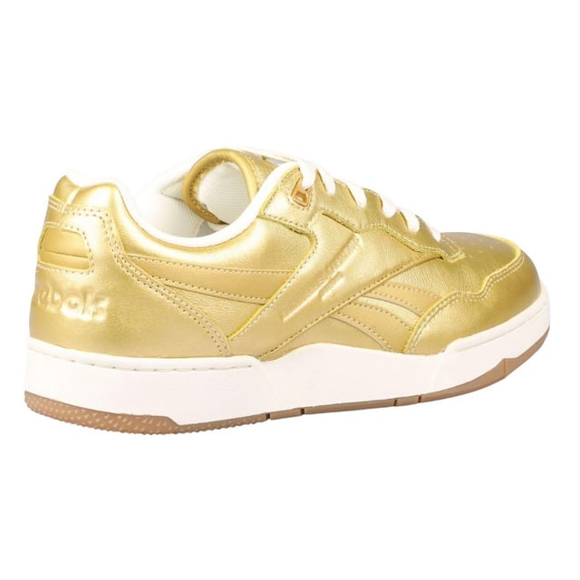 Reebok - "BB 4000 II" Sneaker für Herren/Damen Unisex, Leder (Gold) Obermaterial: Leder. Marke: Reebok. Futterstoff: Stoff. Einlegesohle: Synthetischer Stoff. Mittelsohle: Synthetischer Stoff. Laufsohle: Gummi. Ösen: 6. Atmungsaktiv, Gepolsterter Schaftrand. Absatz: Flach. niedrig geschnitten. Design: Kontrastfarbe, Logo. Zehenstil: Rund. Zum Schnüren.