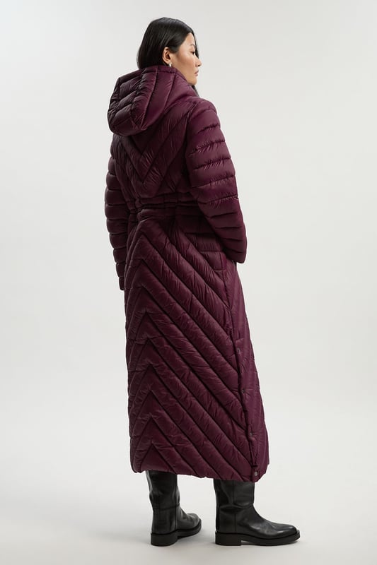 Lightweight Packable Maxi Coat