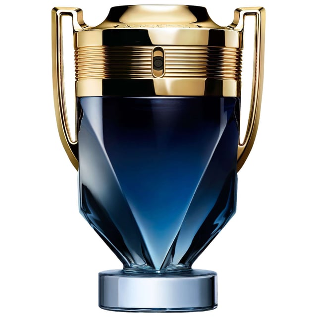 Unleash your inner hero with Rabanne Invictus Parfum, a powerful aromatic fragrance designed for the modern man. This captivating scent combines fresh lavender, sensual black soap, and addictive sandalwood, creating an exhilarating olfactory experience that embodies strength and confidence. The striking V-shaped bottle, adorned with a luxurious gold cap, symbolizes the triumph of the epic hero within you. Invictus Parfum is perfect for those who dare to conquer life's challenges and turn their journey into a legendary tale. Embrace the essence of greatness with every spray.