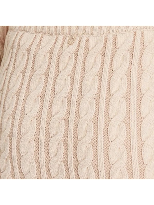 Jupe Guess Giselle Femme Beige Synthétique. Authentique Vetement de la marque Guess - design streetwear/sportswear de Guess - Guess pour Femme fashion, parfait pour la vie de tous les jours - Jupe Guess de couleur Beige s'associe parfaitement avec le reste de votre dressing - matiere Synthétique confortable -   classic - Giselle -