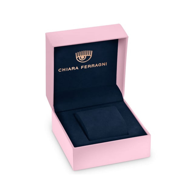Chiara Ferragni Silver Stainless Steel Dress Watch