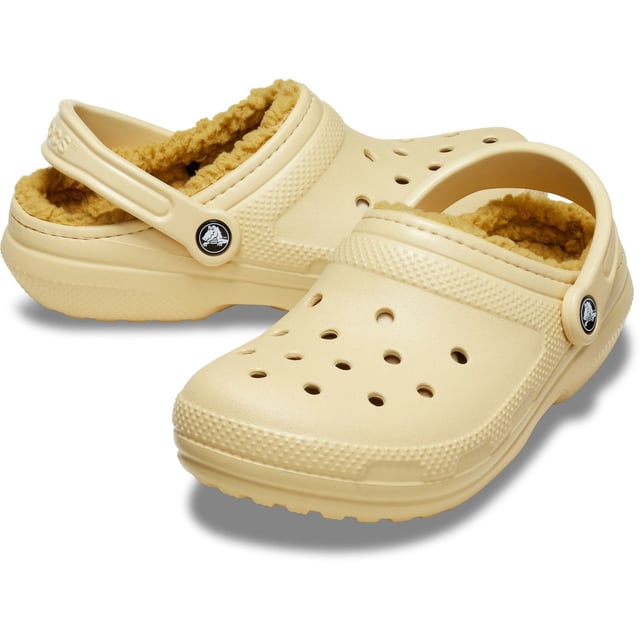 Crocs Classic Lined Thermoplastic Men's Sesame Clogs