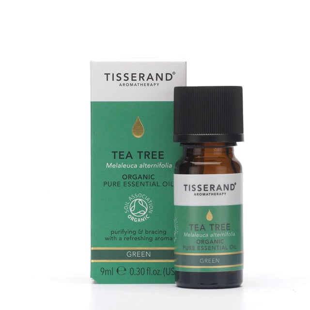 Tisserand Aromatherapy Organic Tea Tree Essential Oil 9ml Purifying