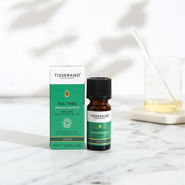 Tisserand Aromatherapy Organic Tea Tree Essential Oil 9ml Purifying