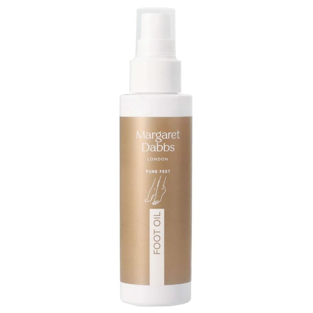 Revitalize your feet with Margaret Dabbs London Pure Regenerating Foot Oil. This lightweight, vegan-friendly oil is designed to treat and repair dry, damaged, and cracked skin. Packed with powerful ingredients like Buriti Oil for anti-inflammatory benefits, Hempseed Oil for anti-aging, Jojoba Oil for added nourishment, and Calendula Extract to combat fungal issues, this oil provides intense hydration for soft, smooth feet. Easy to use, simply massage onto your feet for a rejuvenating experience that transforms your skin.