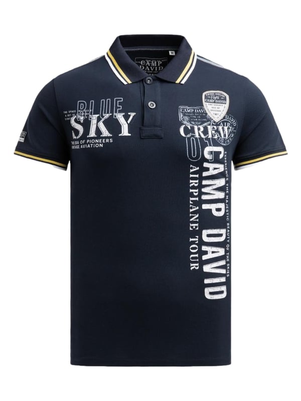 Wunderbar Camp David Poloshirt Bild
