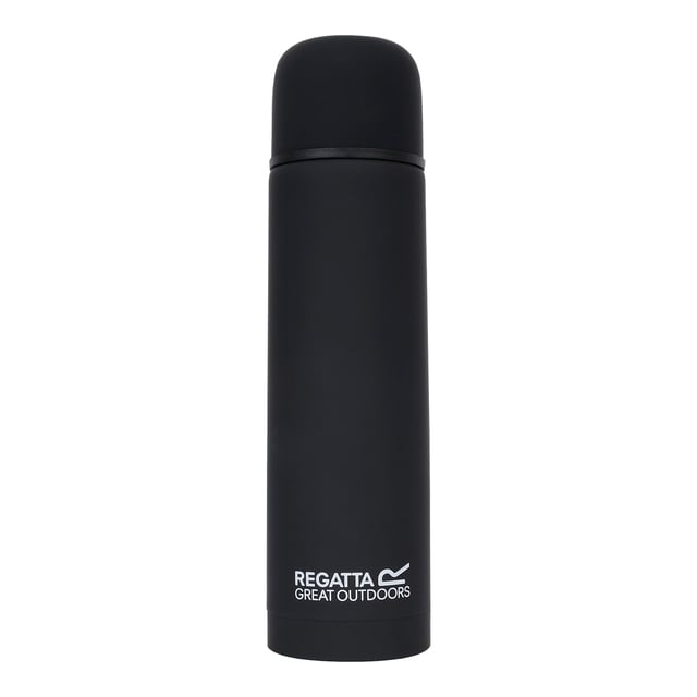 70% Stainless Steel, 15% Polyurethane, 12% Rubber, 3% Silicone. Double-Walled, Keeps Drinks Cold, Keeps Drinks Hot, Leakproof, Non Spill, Push Button, Vacuum Insulated. Capacity: 0.5L. Fabric Technology: Heat Retention.