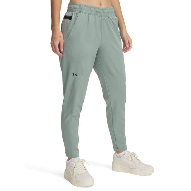 Women's Under Armour Unstoppable Hybrid Pants in Green