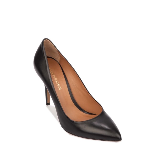Women's Emporio Armani Stiletto Heels in Black