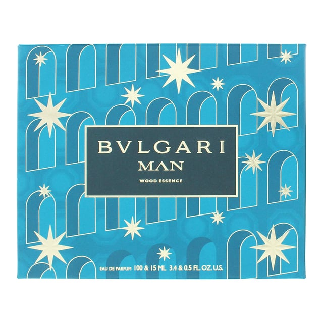Bulgari Man Wood Essence Eau de Parfum 100ml + Eau de Parfum 15ml Gift Set Bulgari Man Wood Essence Gift Set is a sophisticated fragrance celebrating the vitality of wood and nature. This duo features a full-sized 100ml and a travel-friendly 15ml Eau de Parfum, perfect for men who appreciate a fresh yet warm scent that blends modernity with timeless masculinity.
Bulgari Man Wood Essence is an olfactory journey that captures the essence of nature’s finest woods, enlivened by citrus freshness and earthy accords. The fragrance is vibrant, elegant, and grounded, making it ideal for daily wear or special occasions.
Top Notes: Bergamot, Grapefruit, Cardamom
Heart Notes: Vetiver, Cypress, Pepper
Base Notes: Cedarwood, Benzoin, Oakmoss
How to Apply
Spray onto pulse points such as wrists, neck, and chest.
Apply to clean, dry skin for best longevity.
Reapply as desired throughout the day to refresh the scent.