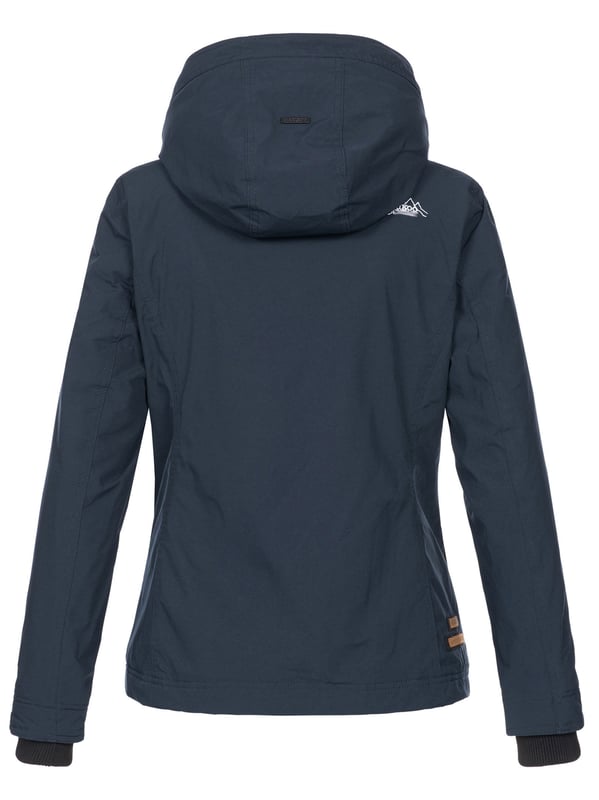Die Marikoo Übergangsjacke Erdbeere aus der Mountain Kollektion ist der perfekte Begleiter für die Übergangszeit. Das hochwertige Polyester-Obermaterial und das warme Fleece-Innenfutter (nicht in den Ärmeln) sorgen für Komfort und Schutz. Der hoch schließende Doppelkragen schützt individuell vor Wind und Kälte, während die gefütterte Kapuze zusätzliche Wärme bietet. Zwei Außentaschen mit Fleecefutter, eine Innentasche mit Kopfhörerausgang und elegante Kunstleder-Details machen die Jacke funktional und modern zugleich. Mit leicht tailliertem Schnitt und Rippbündchen angenehm zu tragen.
Material: Oberstoff/Futter/Wattierung 100% Polyester.