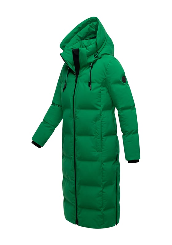 Marikoo Damen Winter Steppmantel Tikoraa mit abnehmbarer Kapuze Der Marikoo Tikoraa Winter Steppmantel vereint stilvolles Design mit funktionaler Wärme – perfekt für kalte Tage. Das matt gehaltene Obermaterial, die leichte Isolierung und winddichte Eigenschaften machen ihn zum idealen Begleiter für Alltag, Reisen und Freizeit. Die gesteppte, abnehmbare Kapuze mit ausklappbarem Schirm und Magnetverschlüssen schützt zuverlässig bei Wind und Wetter. Zwei warme Außentaschen mit Magnetverschluss, zwei Innentaschen mit Reißverschluss sowie seitliche Reißverschlüsse am Saum sorgen für Komfort und Bewegungsfreiheit. Erhältlich in 14 Farben und Größen XS–5XL. Furfree.