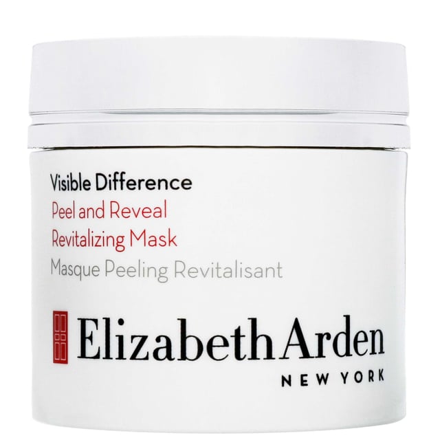 Transform your skincare routine with the Elizabeth Arden Visible Difference Peel & Reveal Revitalizing Mask. This 50ml facial mask harnesses the power of vitamin-rich cabernet grapeseed extract and alpha and beta hydroxy acids to deliver a multi-benefit experience. It effectively exfoliates and retexturizes, while minimizing the appearance of pores and fine lines. Your skin will feel softer, smoother, and visibly firmer, revealing a radiant and healthy glow. Suitable for all skin types, this revitalizing mask is a must-have for your beauty regimen.