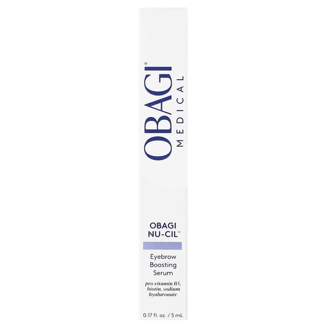 Transform your eyebrows with the Obagi Nu-Cil Eyebrow Boosting Serum. This 5ml serum harnesses the power of NouriPlex Technology, specifically formulated to combat thinning, patchy, and over-tweezed brows. Achieve fuller, thicker, and darker-looking eyebrows with regular use. Simply apply the serum nightly along the natural shape of your brows after cleansing. Allow 90 seconds for it to dry before continuing with your beauty routine. Elevate your eyebrow game and embrace your natural beauty with Obagi!