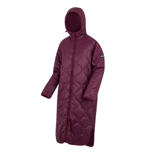 100% Polyamide. Lining: Fleece. Filling: Recycled, Synthetic Down. Design: Badge, Logo, Quilted. 38gsm. Fabric Technology: Durable Water Repellent Finish, Lightweight, Warmloft. Cuff: Elasticated. Neckline: Hooded. Insulated. Sleeve-Type: Long-Sleeved, Raglan. Hood Features: Adjustable, Grown On Hood, Sew-On. Pockets: 2 Side Pockets, 1 Security Pocket, Zip. Fastening: Full Zip. Hem: Curved. Denier: 20D. Sustainability: Made from Recycled Materials. Finish: Metallic. 8 UK: 32 in. 10 UK: 34 in. 12 UK: 36 in. 14 UK: 38 in. 20 UK: 45 in. 18 UK: 43 in. 16 UK: 40 in.