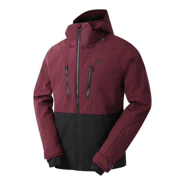 100% gerecycleerd polyester. Voering: Vlies, Zacht. Stof: Rekken. Ontwerp: Gedrukt. Stoftechnologie: Slijtvast, AEP Kinematics, ARED 30/30, Ademend, Duurzame waterafstotende afwerking, PFC-vrij, PFOA-vrij, PFOS-vrij, Waterdicht, Winddicht. Afneembare sneeuwrok, Gel Grip, Goggle Lens Wipe Cloth, Hoge Warmte, Gewatteerd, Reflecterend Detail, Scrim rugpaneel, Getapete Naden, Duimlussen, Onderarm Ritsen, Onbeperkte Beweging. Halslijn: Kapitein. Mouwtype: Met lange mouwen. Manchet: Lipje met aanraaksluiting. Eigenschappen kap: Verstelbaar, Afneembare kap, Technisch, Bedrade piek. Zakken: Zak voor skipas, 2 borstzakken, 2 zijzakken, rits, Mesh zak, 1 binnenzak. Bevestiging: Volledige ritssluiting. S: 38 in. M: 40 in. L: 42 in. XL: 44 in. XXL: 48 in.
