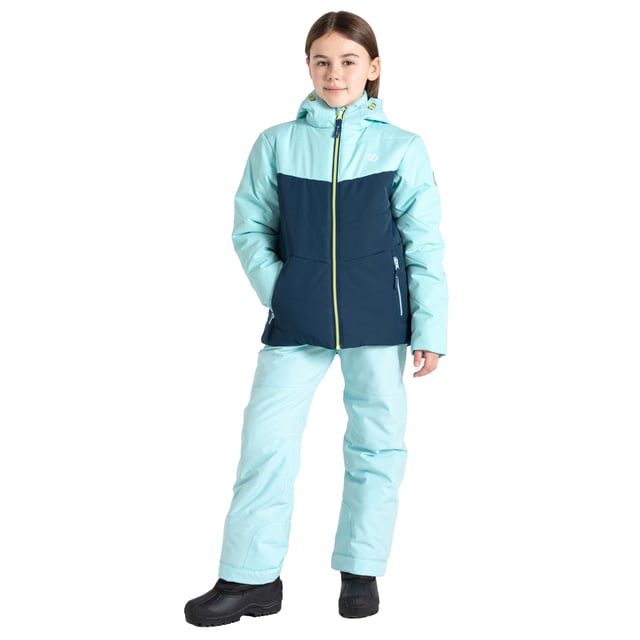 100% Recycled Polyester. Fabric: Iloft Ecofill. Design: Colour Block, Logo, Quilted. Fabric Technology: Ared 10000, Breathable, DWR Finish, Insulating, Waterproof. Branded Zip Pull, High Warmth. Neckline: Hooded, Standing Collar. Sleeve-Type: Long-Sleeved. Hood Features: Drawcord, Grown On Hood. Pockets: 2 Lower Pockets, Zip. Fastening: Zip. Sustainability: Made from Recycled Materials. 15-16 Years: 36 in. 14 Years: 33 in. 3-4 Years: 22.5 in. 9-10 Years: 28.5 in. 7-8 Years: 26 in. 11-12 Years: 31 in. 13 Years: 32 in.