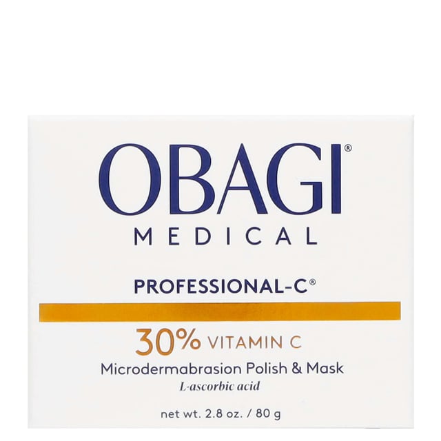 Unveil your skin's natural glow with the Obagi Professional-C Microdermabrasion Polish Mask. This innovative dual-action face mask combines gentle exfoliation with deep nourishment. Enriched with ultra-fine crystals, it effectively removes dull skin layers, revealing a smoother surface. The powerful 30% L-Ascorbic Acid then penetrates deeply to revitalize your complexion, leaving it brighter and more youthful. For optimal results, apply a thin layer on clean, damp skin, avoiding the eye area. Let it sit for 10-15 minutes, rinse with warm water, and enjoy radiant skin 2-3 times a week.