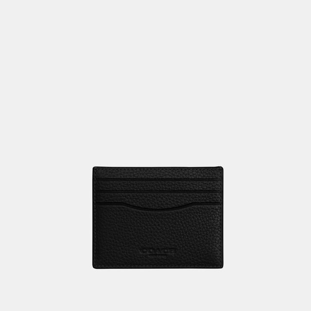 Card Case in Pebbled Leather
