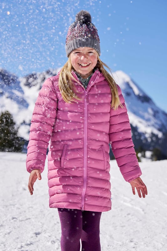 The Florence Longline Padded Jacket will ensure your little ones stay warm and toasty this winter. A lightweight jacket insulated with soft synthetic padding, in a longline style for extra coverage and features two convenient front pockets.   Lightweight - Great for travelling, comfortable to wear and easy to pack  Padded Insulation - Microfibre filling provides excellent heat retention, a synthetic alternative to down  Warm & Cosy - fabric feels soft on the skin and keeps you warm  (Ref: 029309)