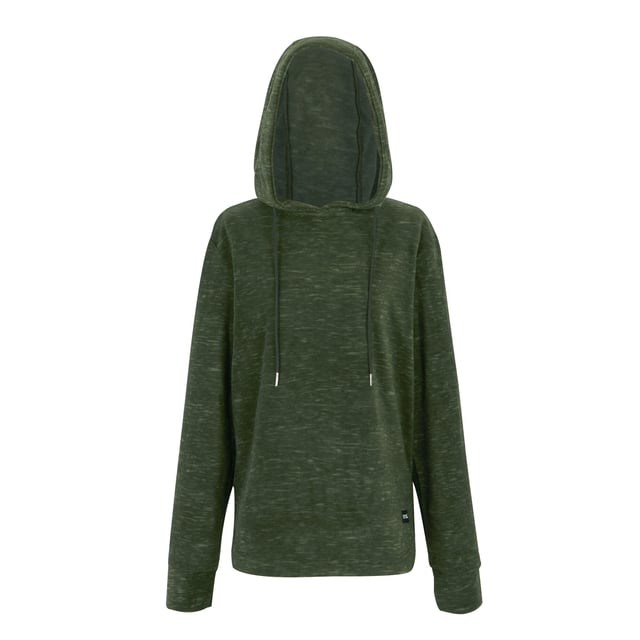 70% Polyester, 30% Recycled Polyester. Fabric: Marl, Peached. Design: Printed. 170gsm. Hem: Curved. Hood Features: Drawcord, Grown On Hood. Neckline: Hooded. Sleeve-Type: Long-Sleeved. Cuff: Ribbed. Fastening: Pull Over. 8 UK: 32 in. 10 UK: 34 in. 12 UK: 36 in. 14 UK: 38 in. 20 UK: 45 in. 22 UK: 48 in. 24 UK: 50 in. 26 UK: 52 in. 18 UK: 43 in. 16 UK: 40 in.