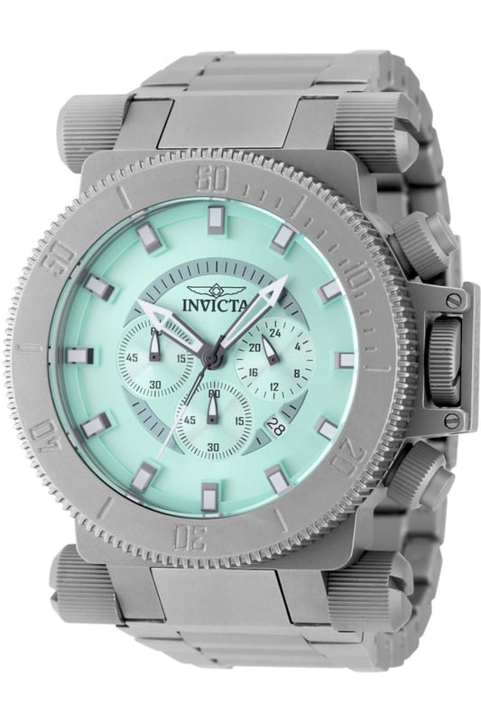 De Invicta 48220 heeft een Titanium horlogekast van 51 millimeter met een blauwe wijzerplaat.
Dit model wordt aangedreven door een accuraat Quartz uurwerk.
10 bar waterdicht.
Dit model is onderdeel van de Invicta Coalition Forces collectie.

Inclusief 2 jaar garantie.