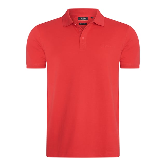 Polo para hombre de la marca Pierre Cardin. Los polos de Pierre Cardin están confeccionados en algodón 100% y tienen un corte regular. El suave algodón piqué proporciona una gran comodidad.  Marca: Pierre CardinNombre del modelo: Classic PoloCategoría: polo hombreComponentes: algodón piquéColor: rojo