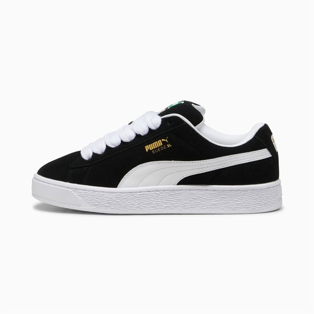 Sneaker aus hochwertigem Wildleder-Obermaterial für ein schlankes und stilvolles Aussehen. Integriertes und folienbedrucktes Puma-Logo am Seitenpanel verleiht einen Hauch von Raffinesse. Abgerundet mit einer strapazierfähigen Gummisohle für zuverlässige Traktion und Komfort.