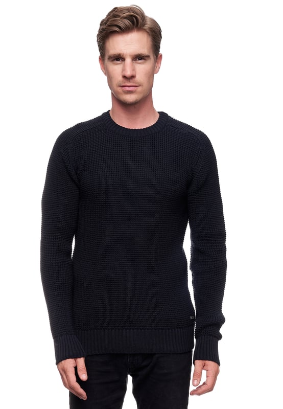 Jersey Rusty Neal Casual Fit para hombre. El suéter Casual Fit está hecho de algodón y acrílico y tiene un bonito ajuste ceñido.