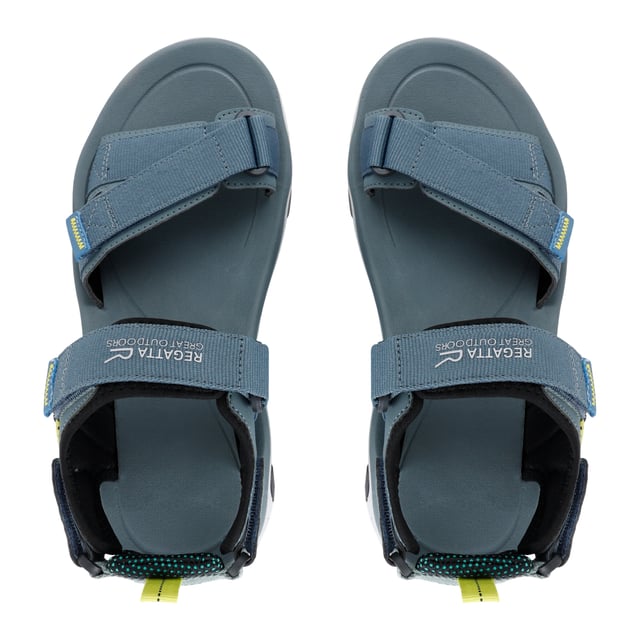 Regatta Heren Blaze Sandalen (Grijs/Wilde Lime) Boven: Netwerk, synthetisch. Binnenzool: TECFOAM. Tussenzool: Verstevigd, XLT. Buitenzool: Rubber. Stoftechnologie: Ademend, duurzaam. 3-Punts Verstelling, Comfort Grip, Hielband, Verbeterde Tractie, Treklipje. Vlakke. Snijden: Laag gesneden. Ontwerp: Contrast, Logo. Bevestiging: Verstelbare riem, haak en lus.. Gemakkelijk te bedienen.