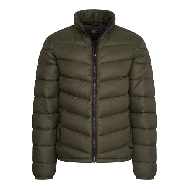 Cappuccino Italia Winter Jacket voor heren. De Winter Jacket is gemaakt van polyester en heeft een normale pasvorm.  Merk: Cappuccino ItaliaModelnaam: Winter JacketCategorie: heren jasMaterialen: polyesterKleur: legergroen