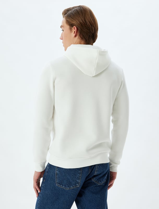 -Softshell -Regular -Ohne Tasche -Normale Länge -Langärmelig -Kapuzenkragen -Sweatshirt