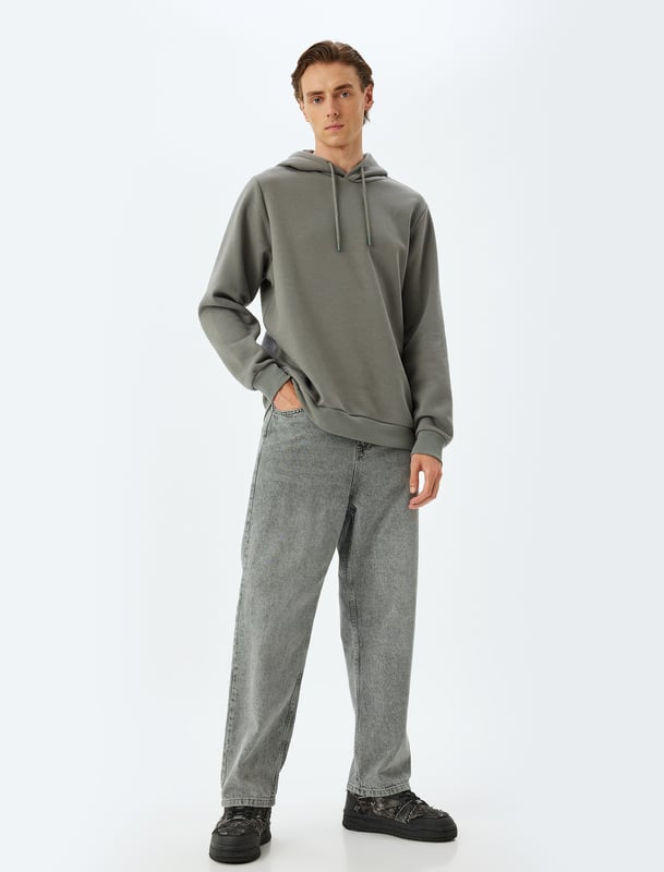 -Softshell -Regular -Ohne Tasche -Normale Länge -Langärmelig -Kapuzenkragen -Sweatshirt