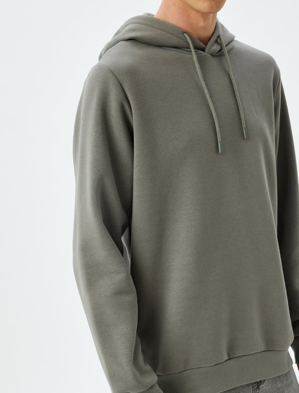 -Softshell -Regular -Ohne Tasche -Normale Länge -Langärmelig -Kapuzenkragen -Sweatshirt