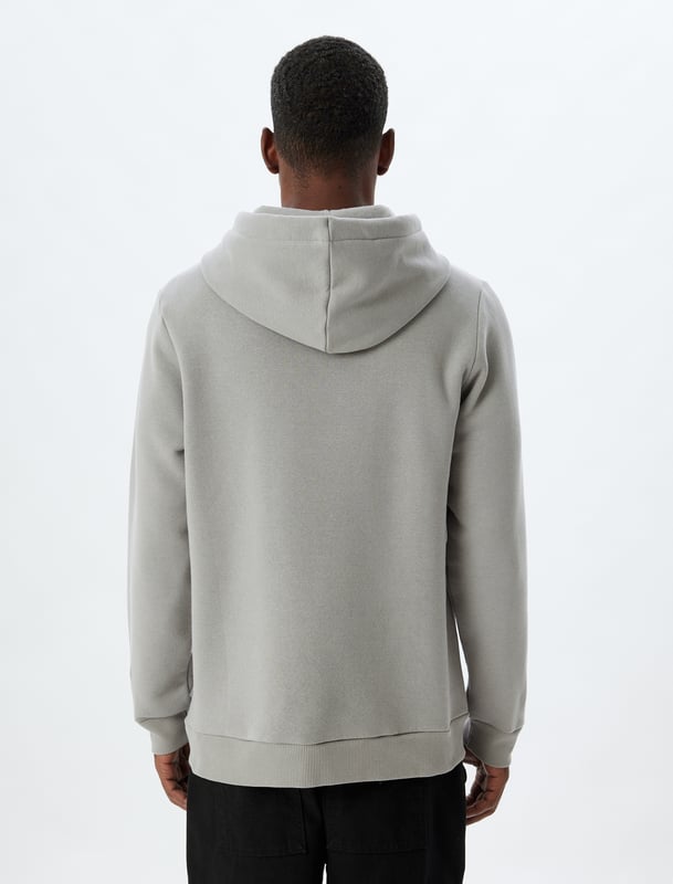 -Softshell -Regular -Ohne Tasche -Normale Länge -Langärmelig -Kapuzenkragen -Sweatshirt