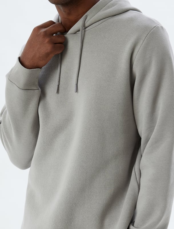 -Softshell -Regular -Ohne Tasche -Normale Länge -Langärmelig -Kapuzenkragen -Sweatshirt