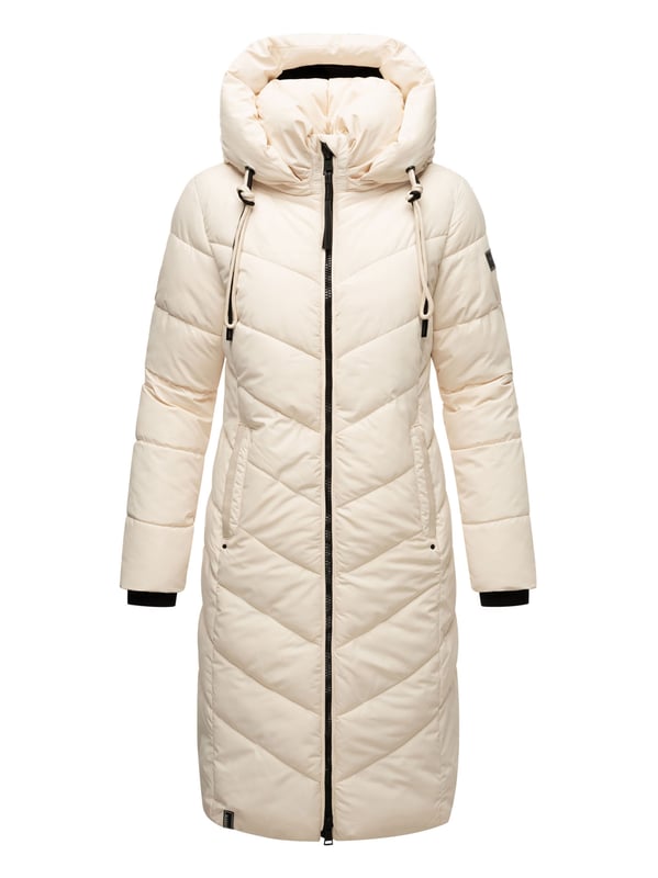 Die lange Damen Steppjacke Sahnekatzii von Navahoo vereint Stil, Komfort und Funktionalität. Mit abnehmbarer, großzügig gefütterter Kapuze, hochschließendem Kragen und warmer Wattierung schützt sie zuverlässig vor Wind und Kälte. Praktische Taschen mit Fleecefutter, zusätzliche Reißverschlussfächer und robuste 2-Wege-Reißverschlüsse sorgen für Alltagstauglichkeit. Trendige Steppung, modische Details und leicht taillierter Schnitt machen diese Jacke zum perfekten Begleiter in der kalten Jahreszeit.
Material: Oberstoff, Futter & Wattierung 100% Polyester