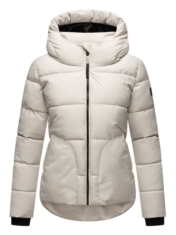 Die Damen Winterjacke Lachperle von Navahoo überzeugt im angesagten Puffer-Style mit großen Steppungen und moderner Silhouette. Reichhaltige Fütterung, hoher Kragen und große Kapuze bieten optimalen Schutz an kalten Tagen. Versteckte Reißverschlusstaschen mit Fleecefutter sowie praktische Innentaschen machen sie zum funktionalen Begleiter. Erhältlich in 7 Farben und Größen XS–XXL.