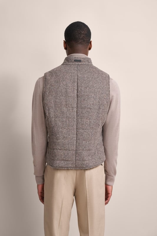 Bugatti Gilet 170100 11220 Blu scuro Regular Fit