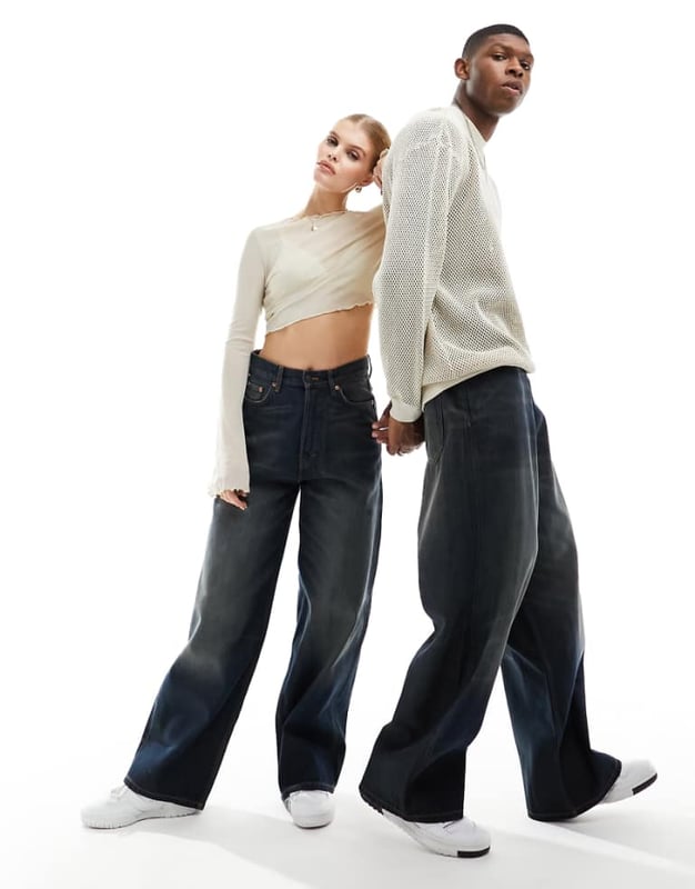 WEEKDAY Baggy Jeans 'Astro' in Blue | ABOUT YOU WEEKDAY