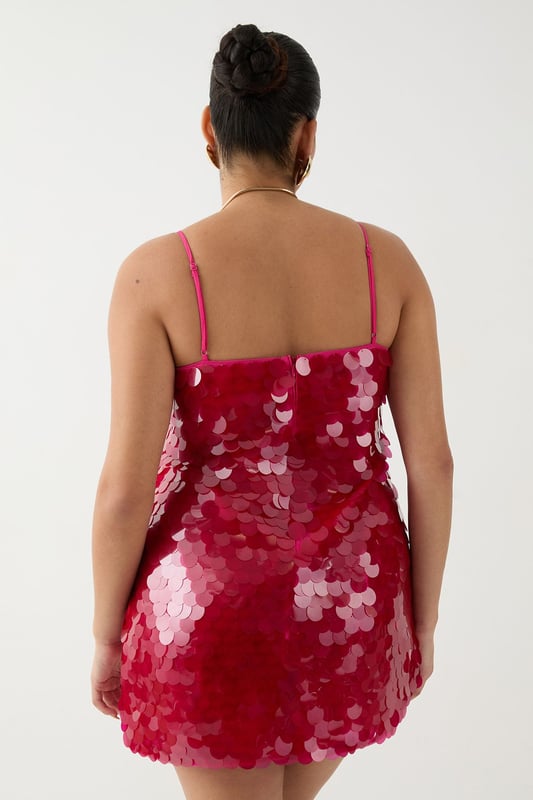 strapless open back dress Reagan Strapless Foldover Sequin Bodycon Mini Dress • Shop American Threads  Women's Trendy Online Boutique main image 1