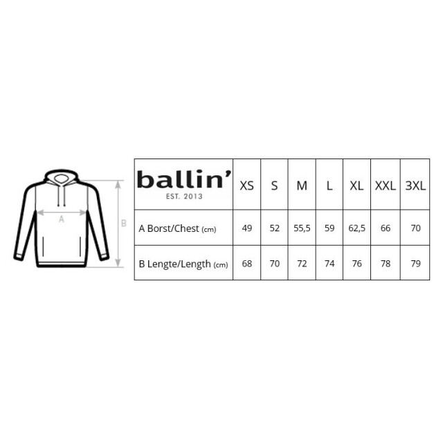 Heren Hoodie van het merk Ballin Est. 2013. De hoodies van Ballin Est. 2013 zijn gemaakt van 80% biologisch katoen en 20% gerecycled polyester, en hebben een normale pasvorm. Het zachte katoen zorgt voor een heerlijk draagcomfort.  Modelnaam: Basic HoodieCategorie: heren hoodieMaterialen: biologisch katoen, gerecycled polyesterKleur: wit