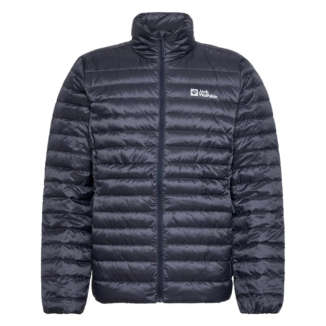 Chaqueta para mujer de la marca Jack Wolfskin. La chaqueta está hecha de poliéster de alta calidad y tiene un corte regular. La chaqueta tiene una cremallera arriba y abajo, fácil para el ciclismo, ciclomotores o scooters.  Marca: Jack WolfskinNombre del modelo: Pack&Go Down Jacket WCategoría: chaqueta de mujerMateriales: poliésterColor: azul marino