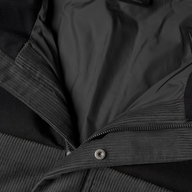 Nature Corduroy Jacket von Jack Wolfskin in der farbe Schwarz und in größe M.