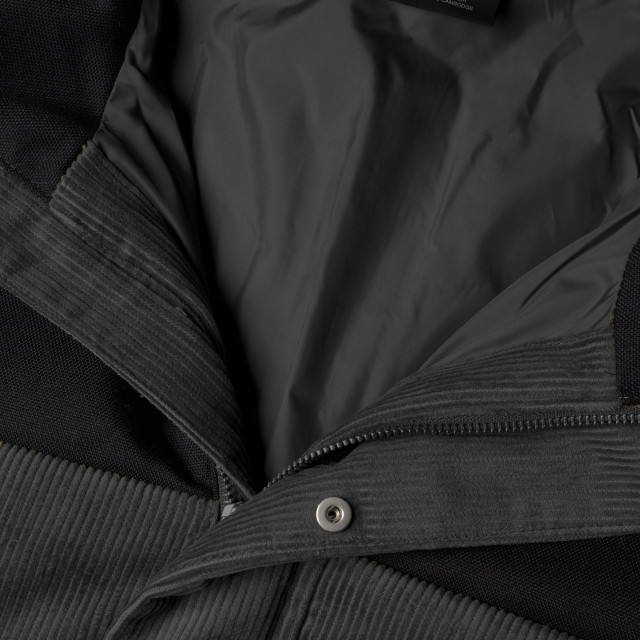 Nature Corduroy Jacket von Jack Wolfskin in der farbe Schwarz und in größe M.
