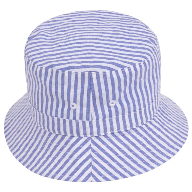 Buitenmateriaal: 75% Katoen, 25% Polyester. Voering: 100% polyester. Ontwerp: Gestreept. Stoftechnologie: Duurzaam. Geborduurde Oogjes, Brede Rand. Kunstlederen badge.