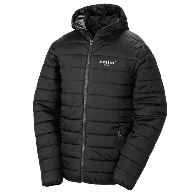 Heren jack van het merk Ballin Est. 2013. Het jack is gemaakt van hoogwaardig polyester, en heeft een normale pasvorm.  Modelnaam: Padded JacketCategorie: heren jasMaterialen: polyesterKleur: zwart