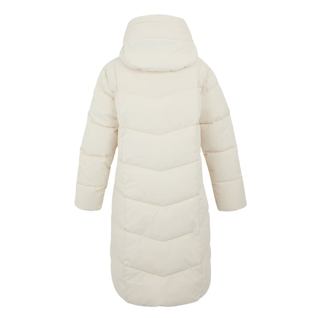 100% Polyester. Vulling: veervrij, geïsoleerd, middengewicht, gerecycled, synthetisch dons. Voering: Taffeta. Ontwerp: Logo, Quilted. Stoftechnologie: DWR afwerking. Merkbadge. Halslijn: Kapitein. Mouwtype: Met lange mouwen. Lengte: Lang. Zakken: 2 Onderzakken, 1 Binnenzak, Ritssluiting. Bevestiging: Volledige ritssluiting. 8 UK: 32 in. 10 VK: 34 in. 12 VK: 36 in. 14 VK: 38 in. 20 VK: 45 in. 18 VK: 43 in. 16 VK: 40 in.